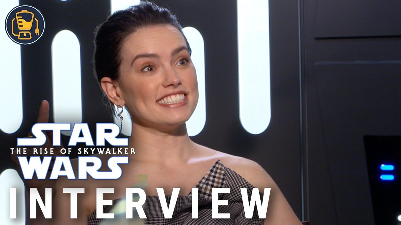 Star Wars The Rise Of Skywalker Daisy Ridley Interview Youtube
