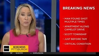Man shot multiple times inside Scott Township apartment