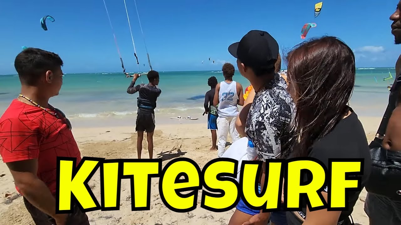 ⁣Los viajeros están con ganas de hacer kitesurf, ¿será que se animan?