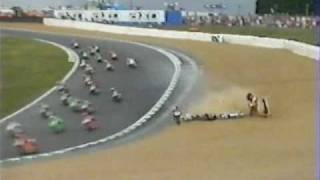 2000 World Superbike Brands Hatch - Steve Hislop's crash