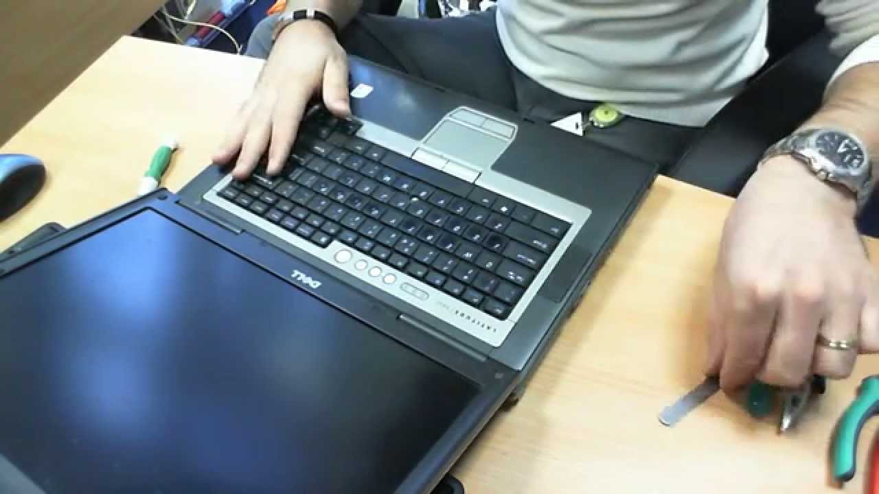 How To: replace keyboard for DELL Latitude D820