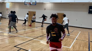 6’2 CATAWBA POINT GUARD DEVIN STONE WENT CRAZY IN OPEN RUN…