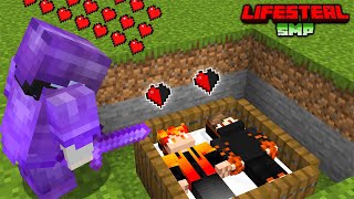 I Buried This Minecraft SMP Alive To Steal Max Hearts...