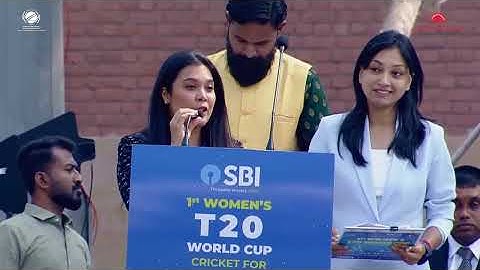 Adobe CSR India | Smt. Mudita Lall at the Inauguration | Women’s T20 World Cup for the Blind