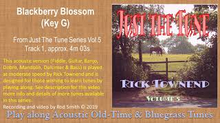 Blackberry Blossom (Key G, fiddle tune) - American Bluegrass, Oldtime & Folk Music chords
