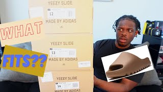 The Yeezy Slide FULL-Size Guide!
