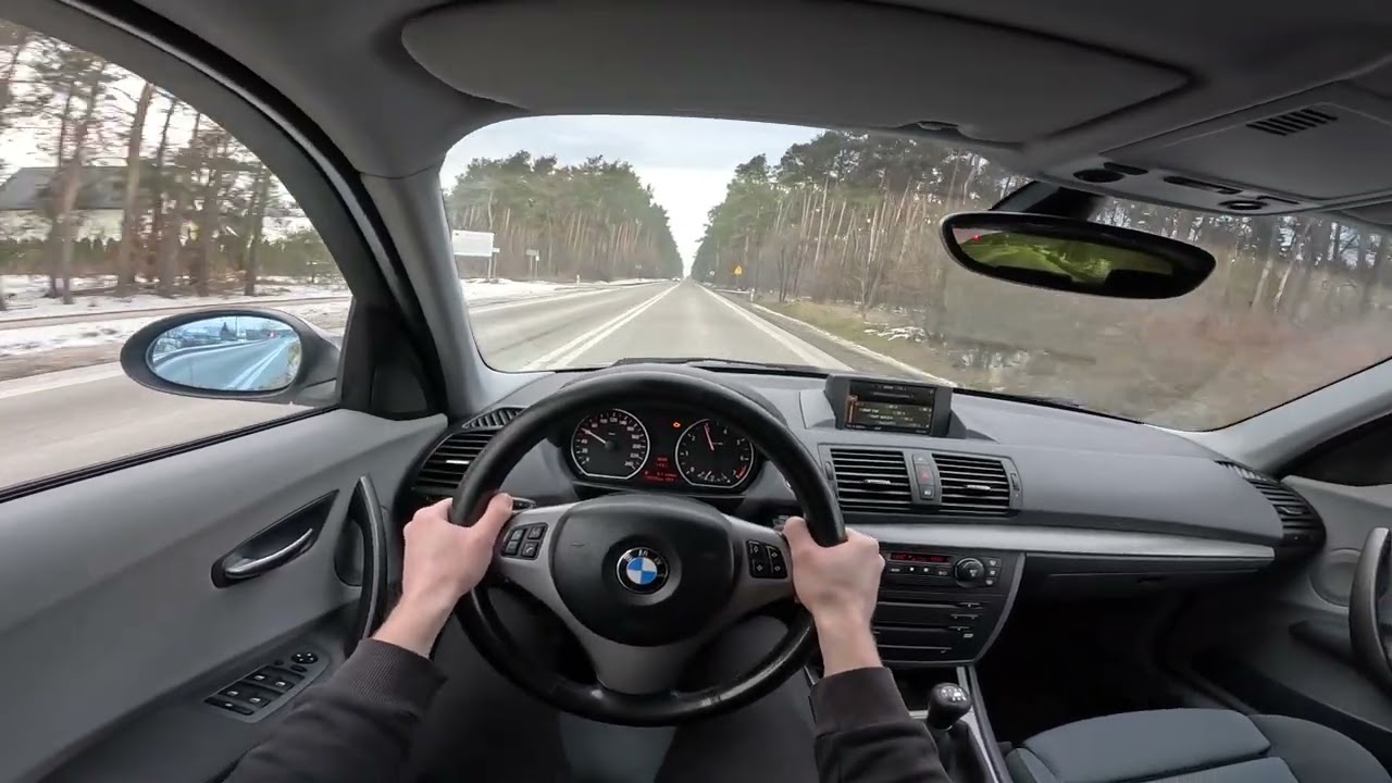 BMW 120i E87 2.0 150 HP 2005 | POV Drive #14