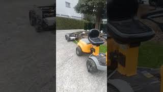 Kosiarka RC Raptor 4x4 &amp; Stiga park - jedziemy na serwis