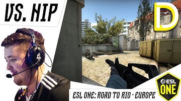 CS:GO - ZywOo ACE vs. Ninjas in Pyjamas - Overpass - ESL One: Road to Rio - Europe
