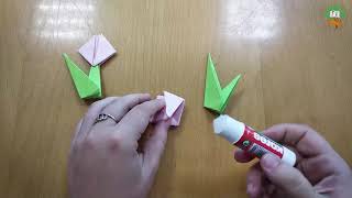 Мастер-класс по оригами «Тюльпан»