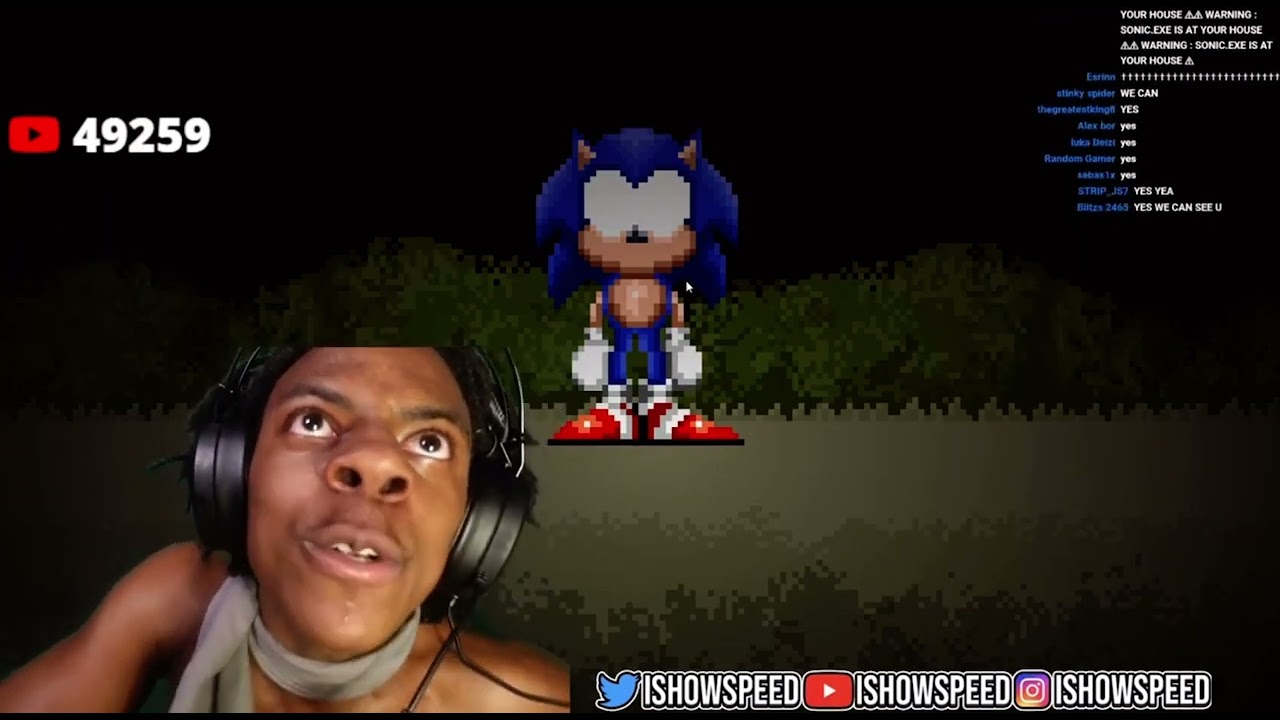 SONIC WITH THE LITTLE IShowSpeed YouTube sonic-with-the-little-ishowspeed-youtube