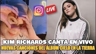 Video thumbnail of "KIM RICHARDS (UN CORAZÓN) - MÁS QUE NUNCA, PRINCIPE DE PAZ, AMÉN (ACÚSTICO) LIVE INSTAGRAM"