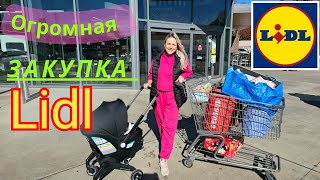 Таких СКИДОК💲❗️ Мы ещё не видели‼️/Мега скидки в Lidl/Огромная закупка продуктов в Америке/Цены/Влог