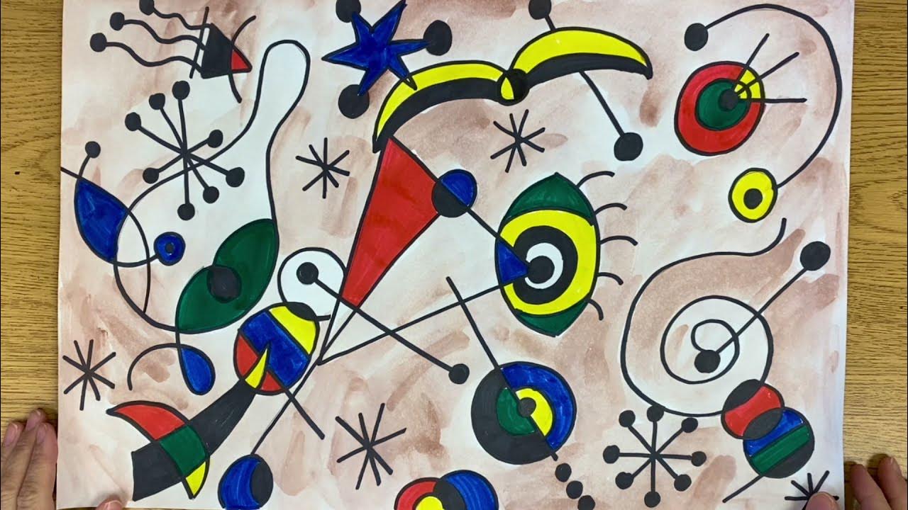 Joan Miro Portrait Game  Art lessons for kids, Learn art, Art lessons