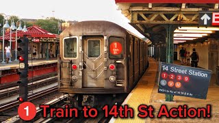 1 Train to 14th St Action!