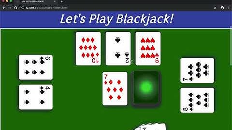 CSC 4370: How to Play Blackjack!