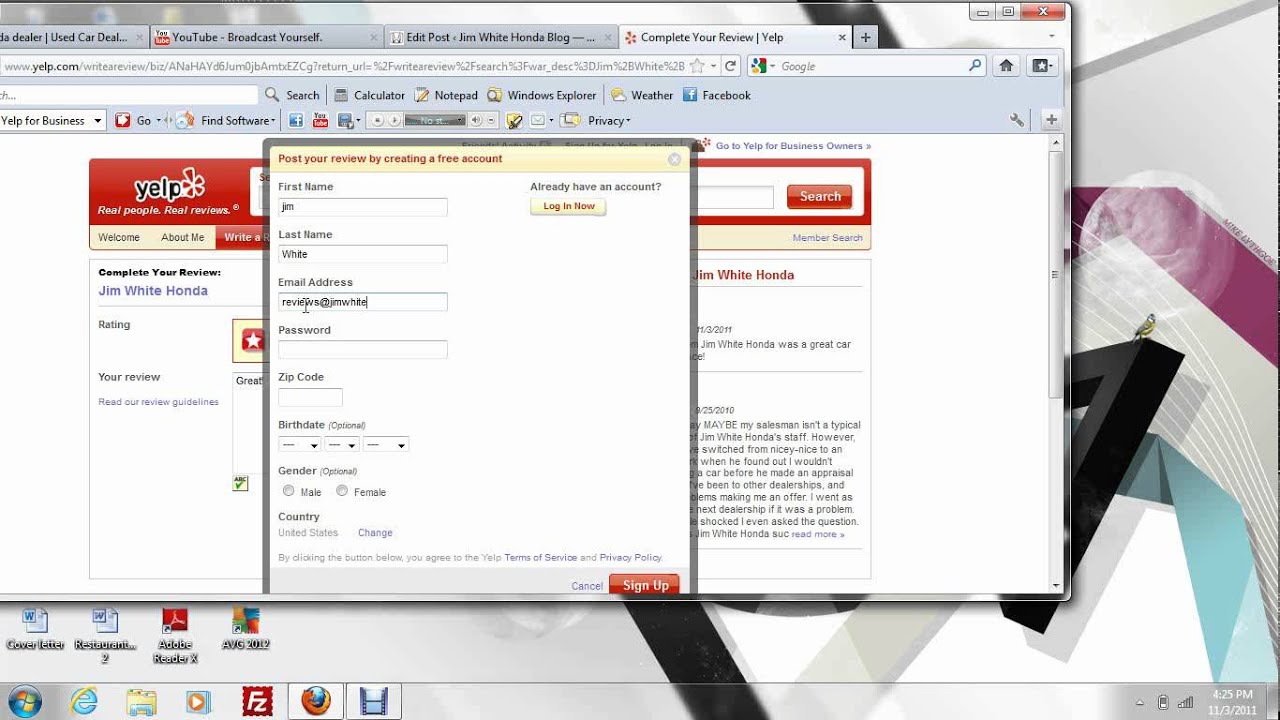 How to Write a Yelp Review