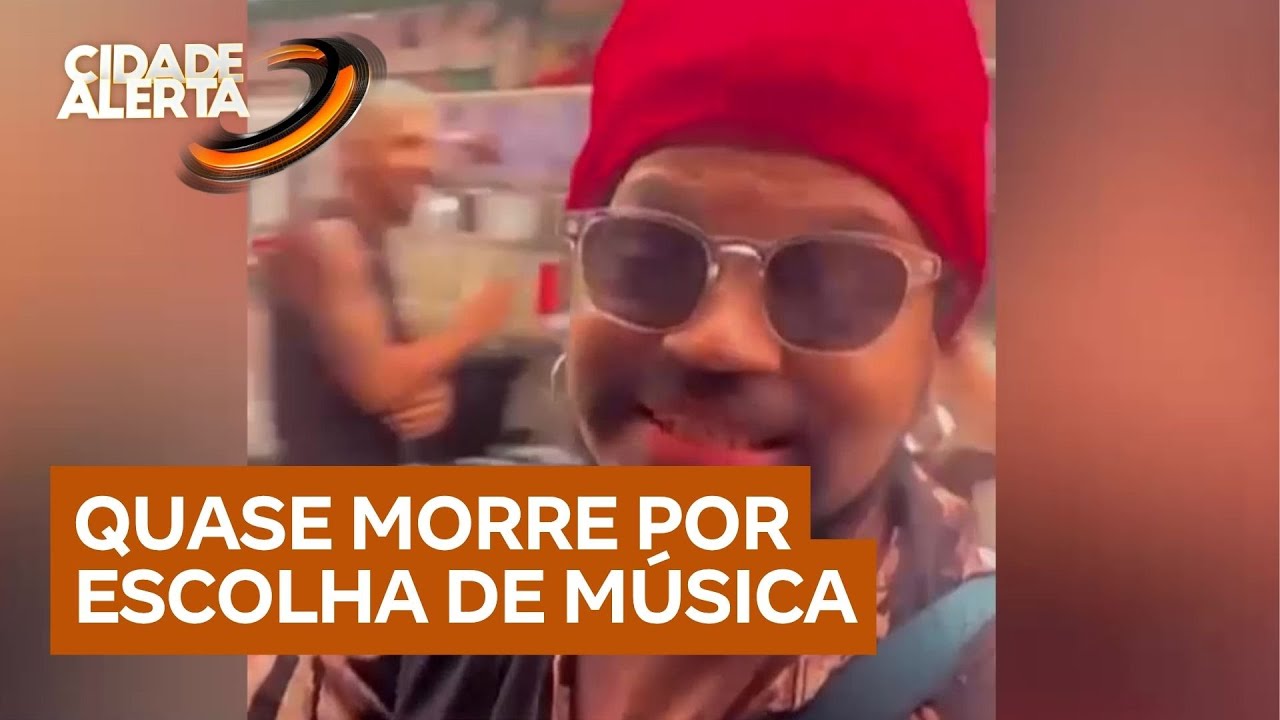 Cantor de rua é vítima de tentativa de homicídio por homem que não gostou da música