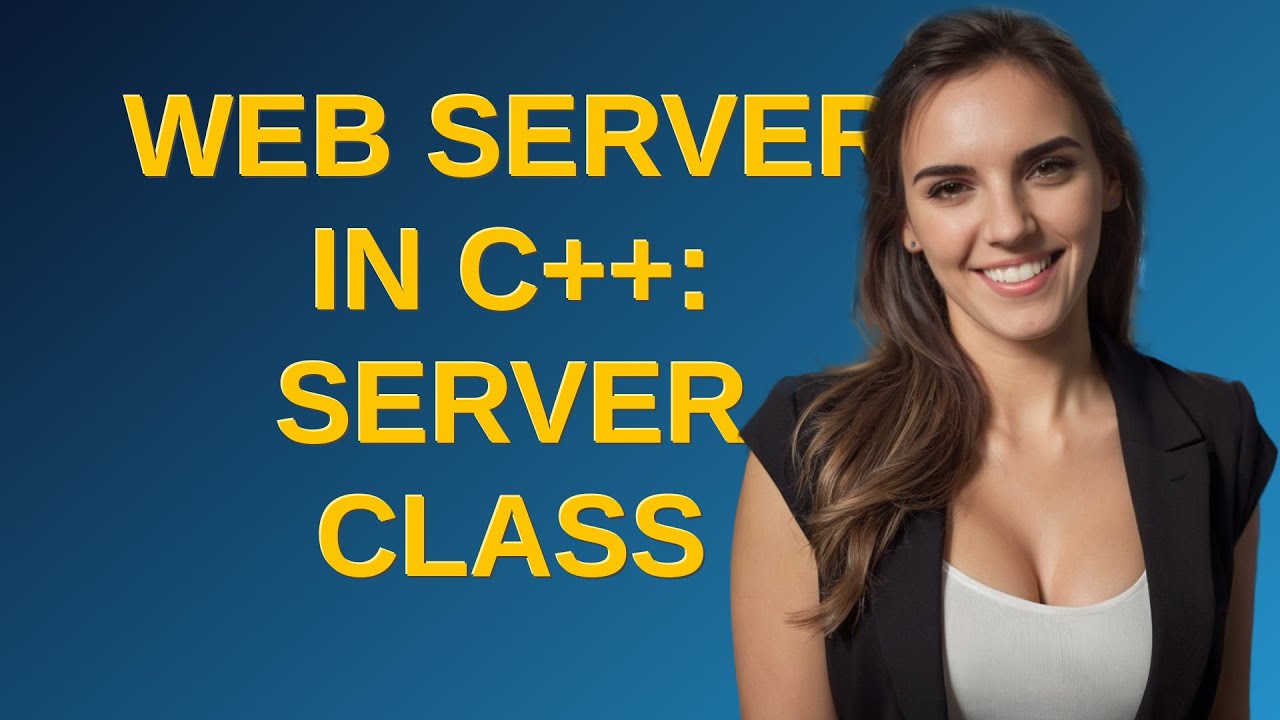 Codereview: Web Server in C++: Server Class - YouTube