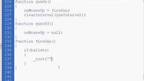 Flash Shooter Game 15 - Actionscript 2.0