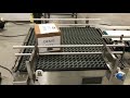 Open Flap Case Divert utilizes DARB for Smallest Footprint by Multi-Conveyor