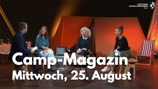 Camp-Magazin der Utopie-Konferenz 2021 – mit Katrin Elsemann, Claudia Emmert & Orry Mittenmayer