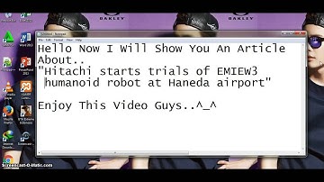 Hitachi starts trials of EMIEW3 humanoid robot at Haneda airport