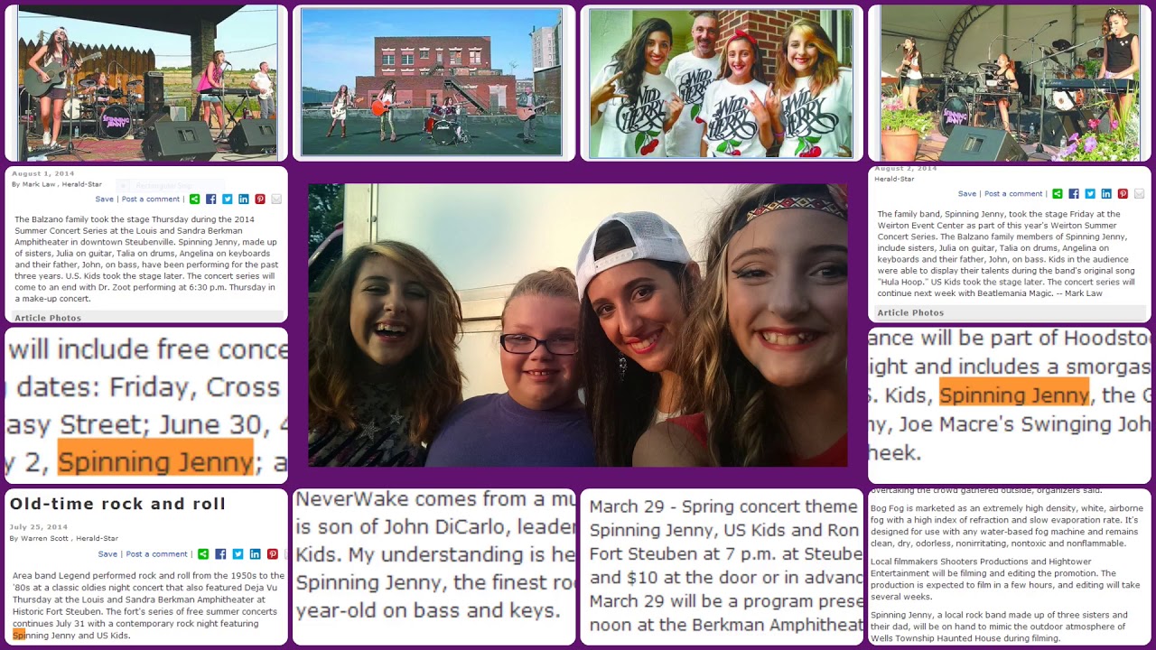 Tribute to the Spinning Jenny Band YouTube