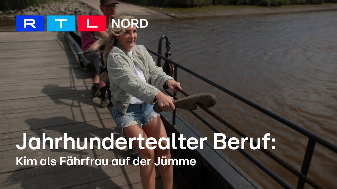 Fährfrau für einen Tag: Kim hilft auf der Pünte