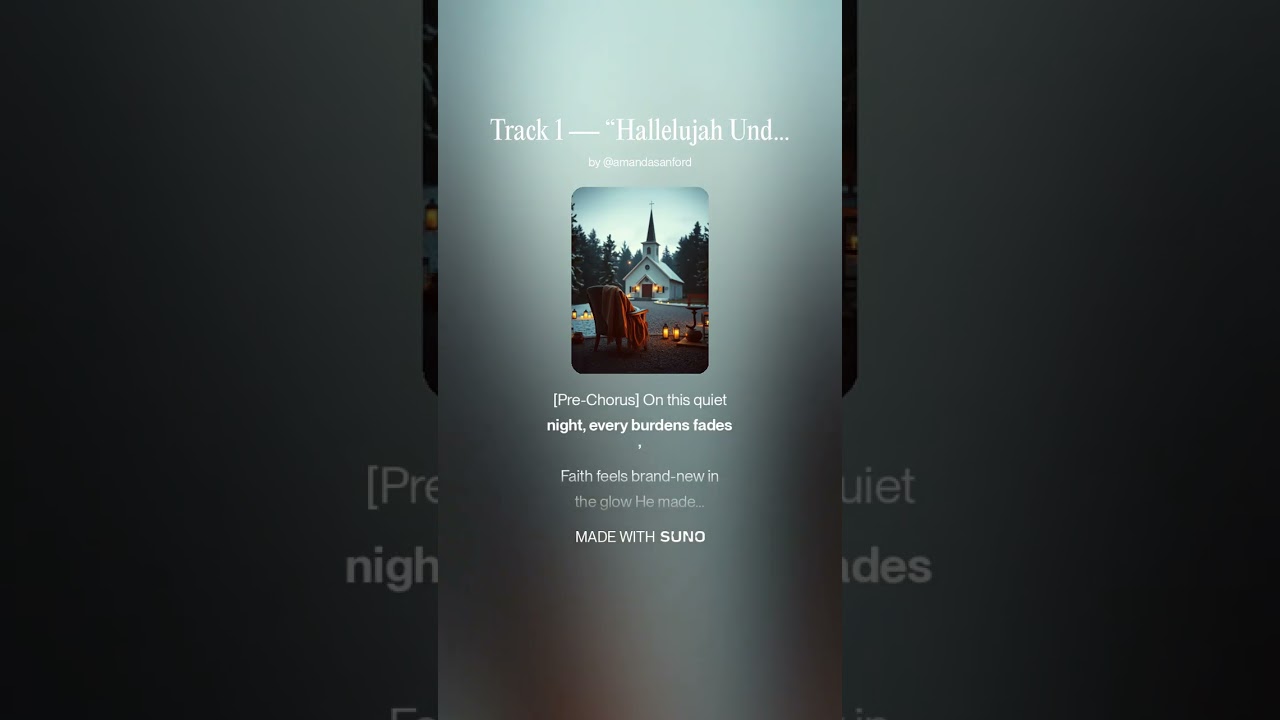 Hallelujah Under the Christmas Sky | Cozy Country Christmas Song