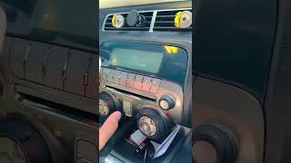 Chevy Camaro inbuilt bluetooth music streaming connection hidden option