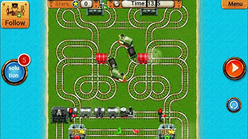 Rail Road Puzzle Games | Rail Maze 2 Intelligent Gameplay | Android Gameplay #321