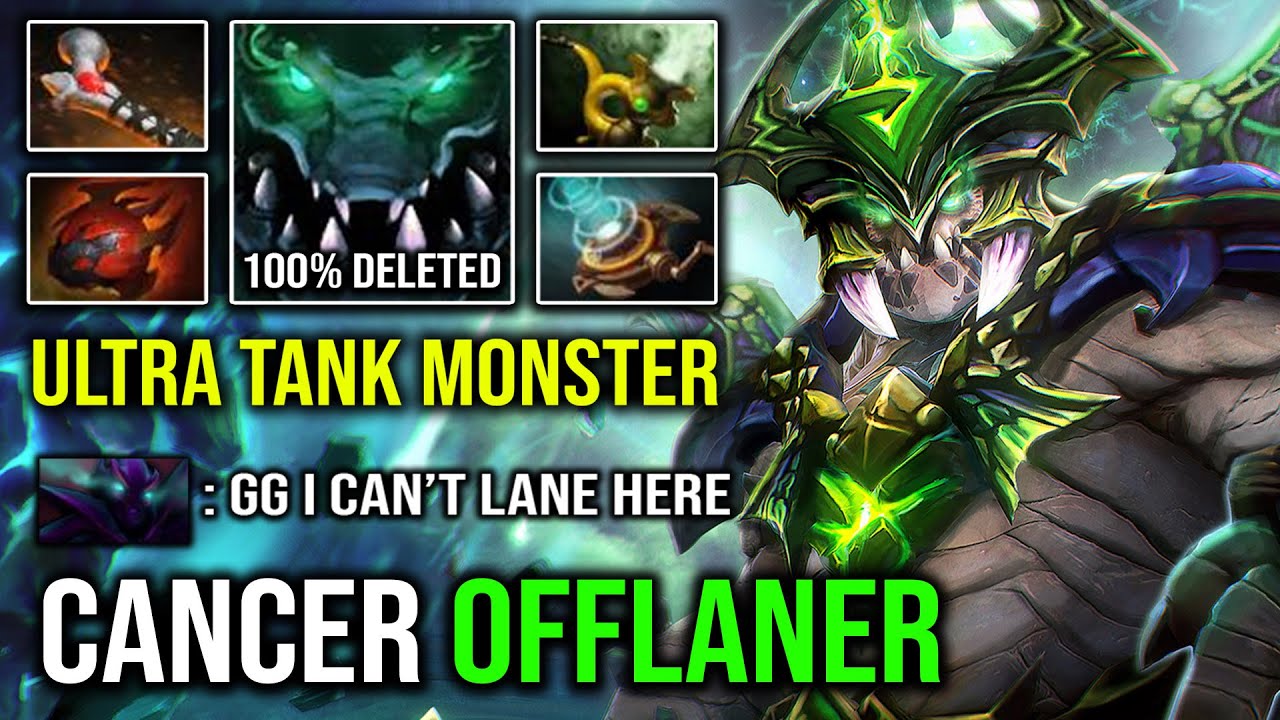 MOST CANCER HERO IN 7.28 Imba Underlord Deleted Spectre From Offlane with Heart Atos Crazy Tank DotA