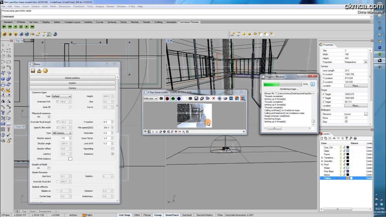 Animations settings