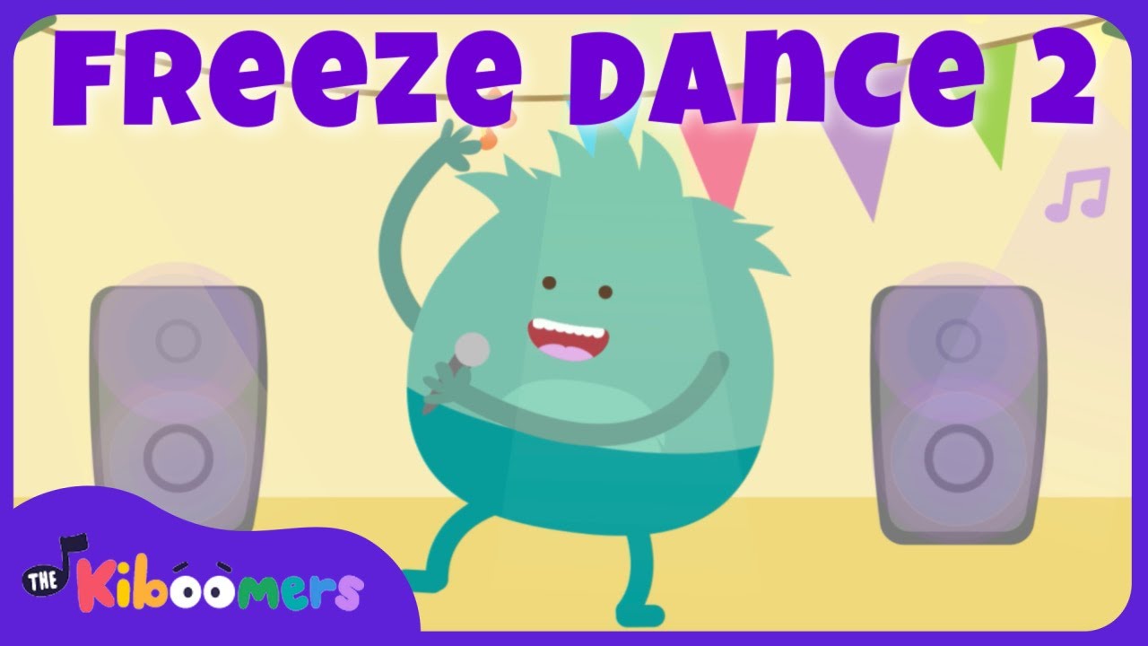 Freeze Dance Song | DJ Raphi | Dance Party for kids