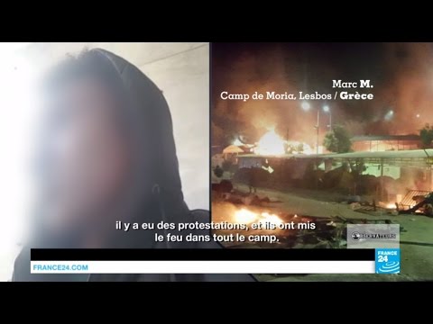 Un mois de galère dans le camp de Moria, à Lesbos en Grèce, filmé par notre Observateur Un mois de galère dans le camp de Moria, à Lesbos en Grèce, filmé par notre Observateur