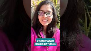 Veterinary Council Registration Process just after BVSc & AH. with documents| Vet Visit #shorts #vet