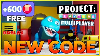 ✅NEW WORKING CODE for ⭐PROJECT PLAYTIME MULTIPLAYER ⭐ 600 Gems ⭐ Roblox 2024 ⭐ MAY 27th 2024