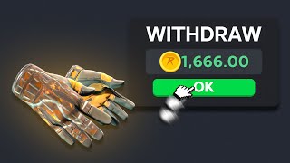 WHAT 50 COINS GETS YOU ON CSGOROLL! screenshot 1