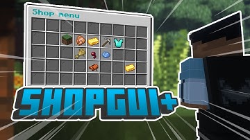 ShopGui+ Plugin | Minecraft