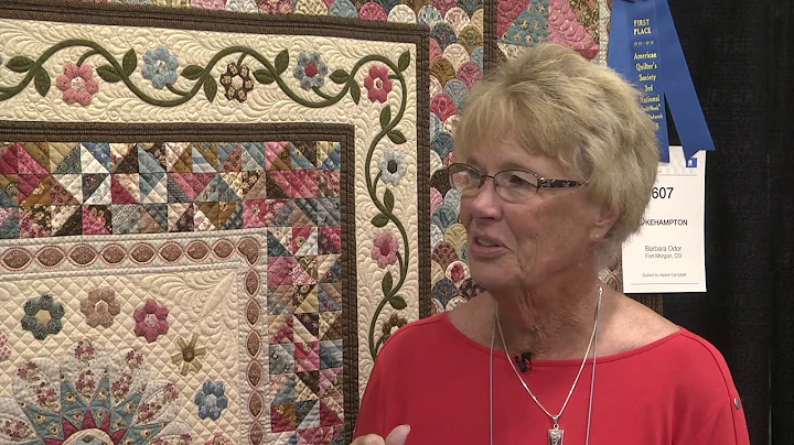 Barbara Odor Wins 1st Place at AQS QuiltWeek - Fal...