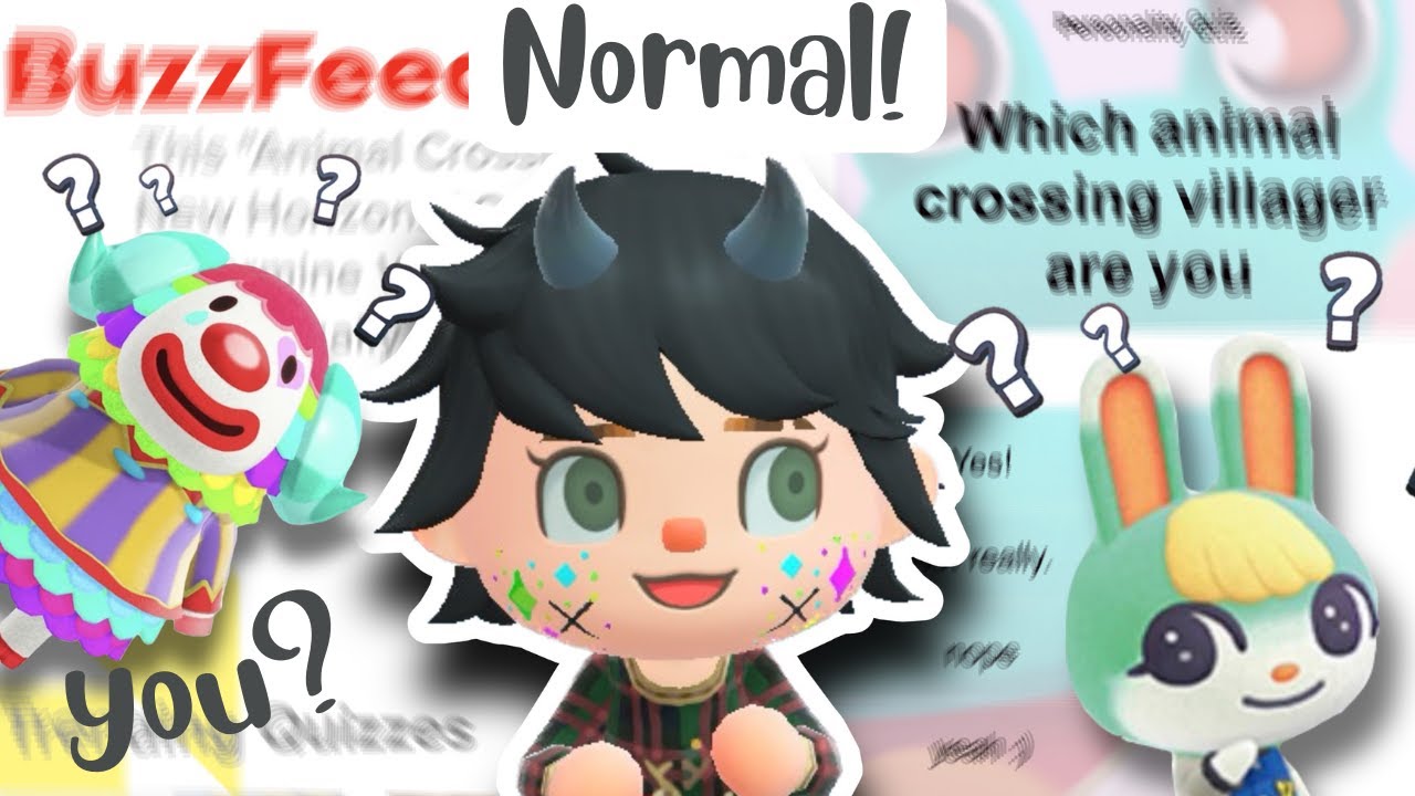 I Made a Very Normal ACNH Personality Quiz (normal and fun) YouTube