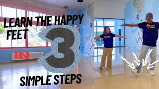 How to : HAPPY FEET /BUTTER FLY LEGWORK IN 3 SIMPLE STEPS | AFRO DANCE TUTORIAL