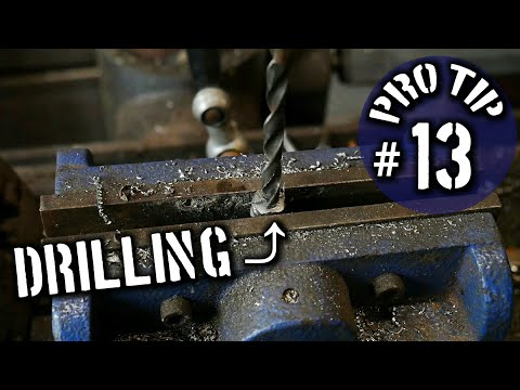 How To Drill With Out Center Punch Marks  [Pro Tip Series #13]