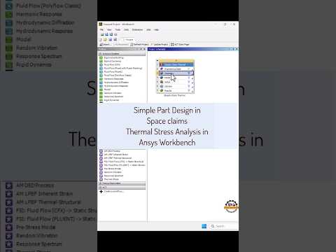 "Thermal Stress on Cylindrical Shaft in ANSYS | Real-World CAE #shorts "