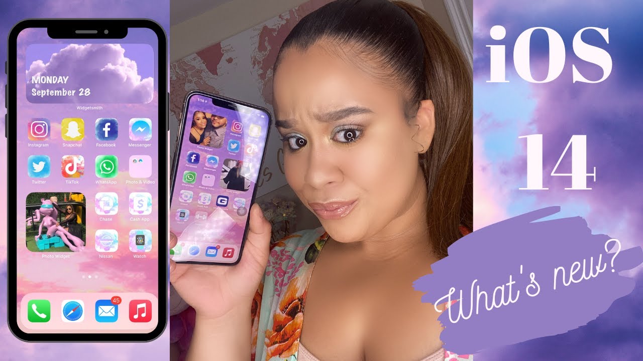 HOW TO CUSTOMIZE YOUR iPHONE HOME SCREEN WITH THE NEW iOS 14 UPDATE