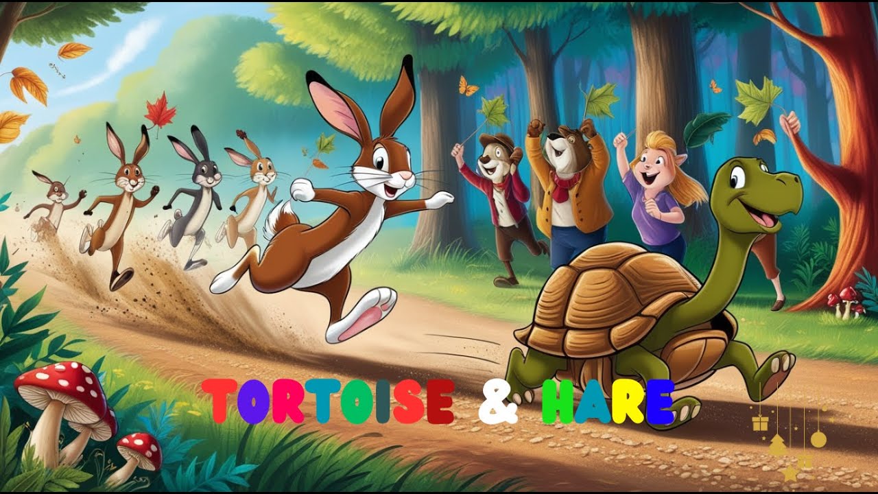 The Tortoise and the Hare Fairy Tales and Bedtime Stories for Kids ...