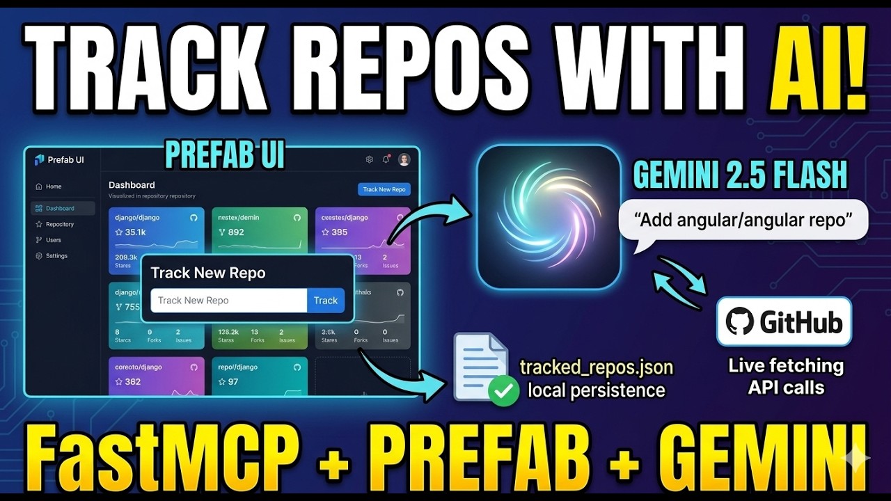 GitHub Repo Tracker (FastMCP + Prefab UI + Gemini) - YouTube