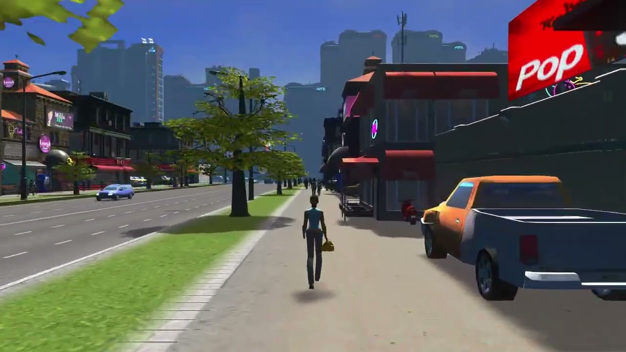 一人称で街散策