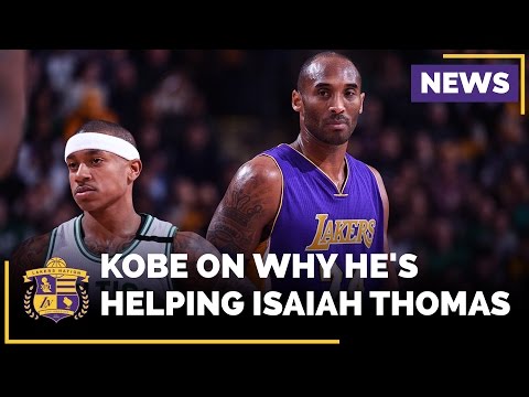 Kobe Bryant Explains Why He's Helping Celtics' Isaiah Thomas In NBA Playoffs